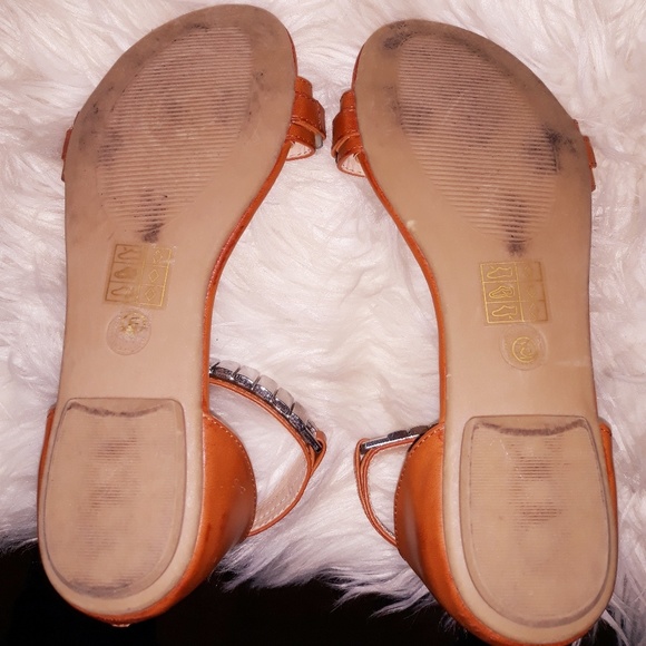 Versace Leona brown and silver sandles - Picture 5 of 5